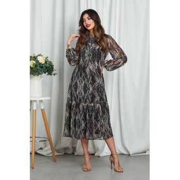 Rochie Sinead Kaki Multi ieftina