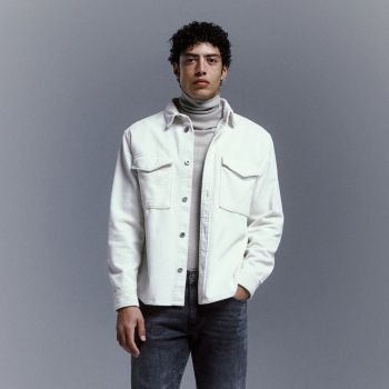 Reserved - Cămașă comfort fit - Ivory