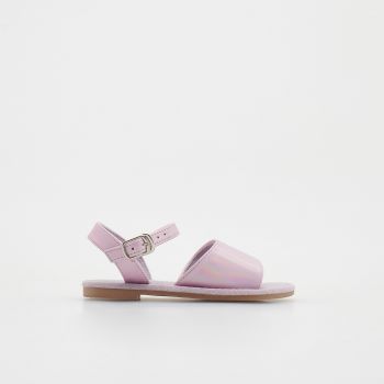 Reserved - Sandale cu aspect lucios - Violet