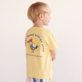Reserved - Tricou cu aplicație - Galben