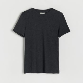 Reserved - Tricou slim fit - Negru