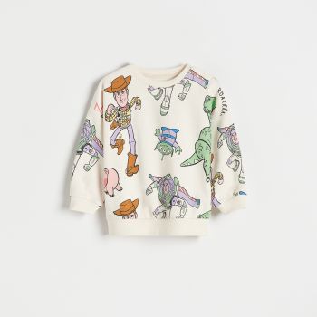 Reserved - Bluză sport Toy Story - Ivory
