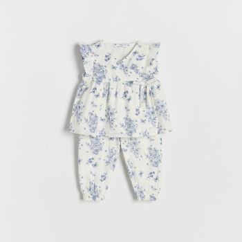 Reserved - Set tricotat - Ivory