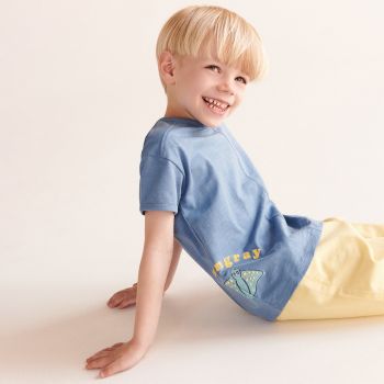 Reserved - T-shirt cu imprimeu - Turcoaz