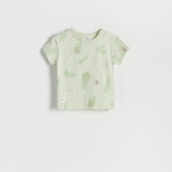 Reserved - T-shirt cu imprimeu - Verde