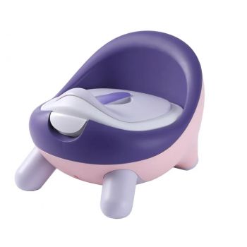 Olita cu adaptor moale Little Mom Potty Chair Purple la reducere