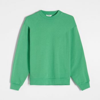 Reserved - Bluză sport din bumbac organic - Verde