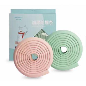 Rola protectie groasa Little Mom 4m pentru muchii si margini  Safe Edge Green