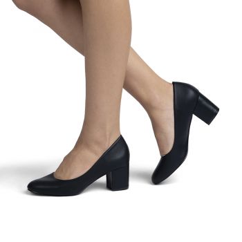 Pantofi dama cu toc patrat Negri Bianca Marimea 36 Pantofi dama cu toc patrat Negri Bianca Marimea 36