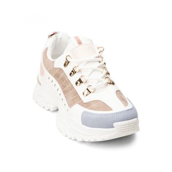 Sneakers dama Bej Teresa Marimea 40 ieftini