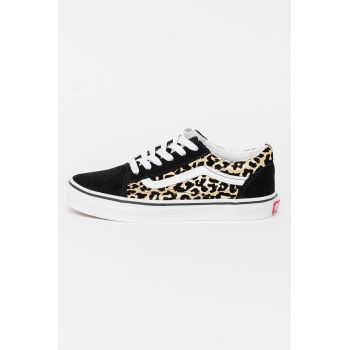 Tenisi cu garnituri cu animal print Old Skool de firma originali