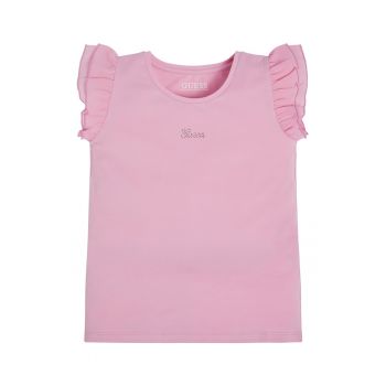 Tricou cu maneci cu volane