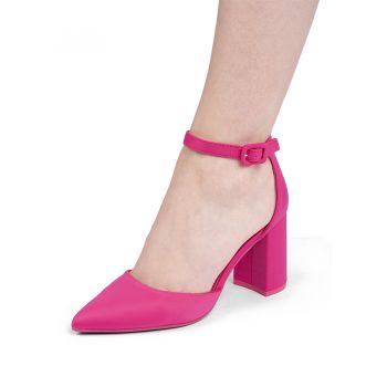 Pantofi dama din piele ecologica Fucsia Victoria Marimea 39 ieftini