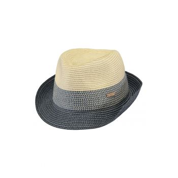 Palarie fedora unisex de paie