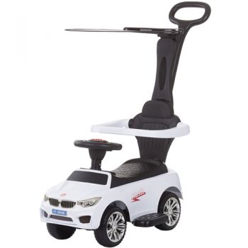 Masinuta de Impins Flash Chipolino cu Maner si Copertina White