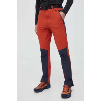 Viking pantaloni de exterior Sequoia culoarea portocaliu de firma originali