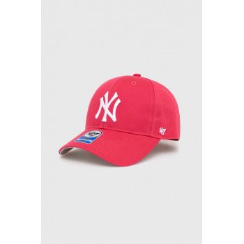 47brand șapcă de baseball pentru copii culoarea roz, cu imprimeu