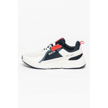 Pantofi sport low-cut cu model colorblock