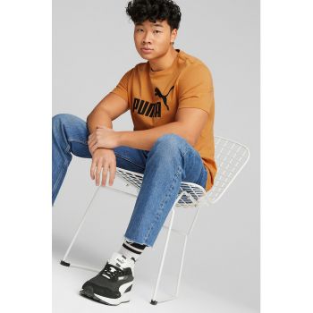 Tricou de bumbac cu imprimeu logo Essential