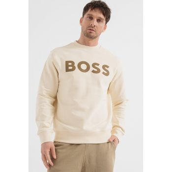 Bluza sport cu imprimeu logo Basic