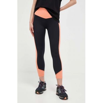 Mammut leggins sport Massone femei, culoarea negru, modelator