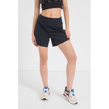 Pantaloni scurti cu buzunare laterale si tehnologie Dri-Fit pentru fitness Bliss