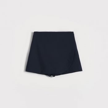 Reserved - Fustă pantalon - Bleumarin