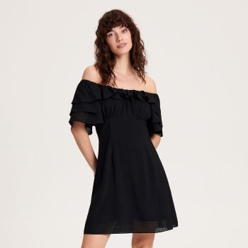 Reserved - Rochie mini - Negru