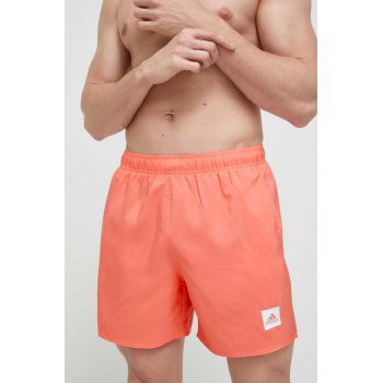 adidas Performance pantaloni scurti de baie culoarea portocaliu de firma original