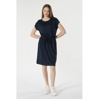 Rochie mini cu decolteu rotund