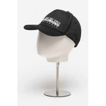 Sapca baseball cu capsa pe partea din spate si imprimeu logo supradimensionat Box