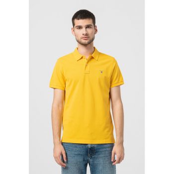 Tricou polo regular fit din material pique Original Regular