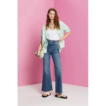 Tricou uni cu decolteu in V