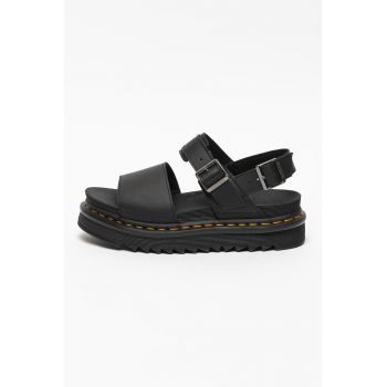 Sandale flatform din piele Voss