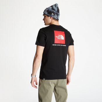 The North Face Short Sleeve Red Box Tee Black