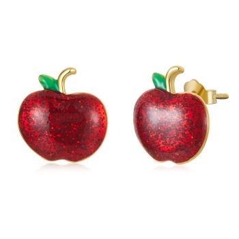 Cercei din argint Golden Red Apples de firma original