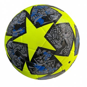 Minge fotbal Liga Campionilor, marimea 5, verde neon