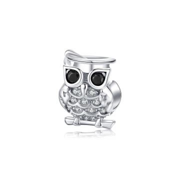 Talisman din argint Beautiful Owl