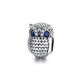 Talisman din argint Fashion Owl