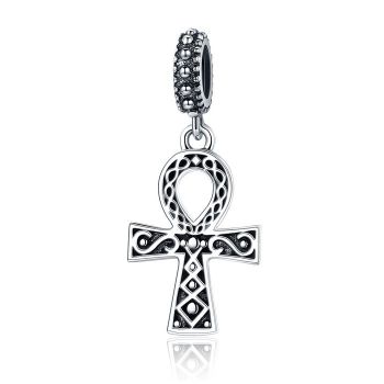 Talisman din argint patinat Faith Symbol