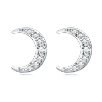 Cercei din argint St� Moon