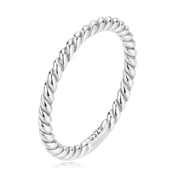 Inel din argint Simple Twisted Silver de firma original