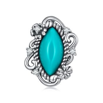 Talisman din argint Turquoise Stone ieftin