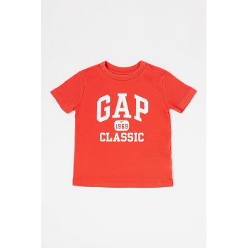 Tricou de bumbac organic cu logo