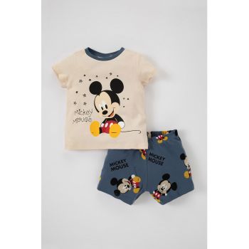 Pijama scurta cu Mickey Mouse