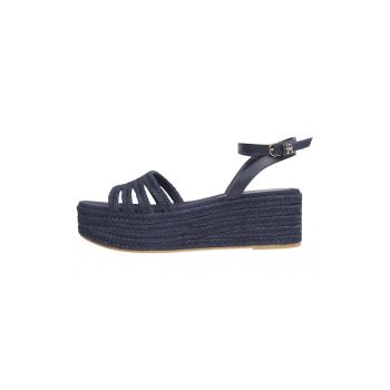 Sandale-espadrile flatform