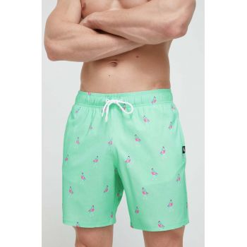 Hollister Co. pantaloni scurti de baie culoarea verde ieftin