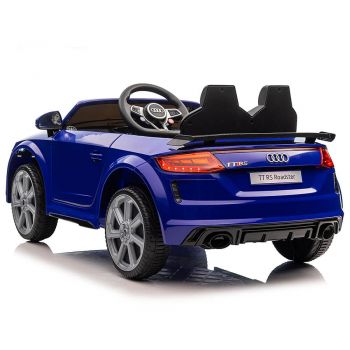 Masinuta electrica cu telecomanda Audi TT Albastru de firma originala