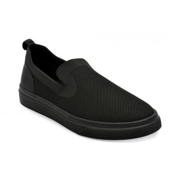 Pantofi ALDO negri, SOFTCOURT001, din material textil
