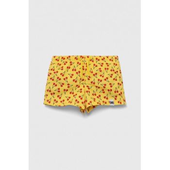 United Colors of Benetton pantaloni scurti de baie copii culoarea galben